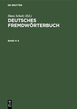 Seller image for S for sale by BuchWeltWeit Ludwig Meier e.K.