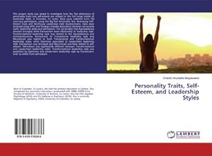 Image du vendeur pour Personality Traits, Self-Esteem, and Leadership Styles mis en vente par BuchWeltWeit Ludwig Meier e.K.