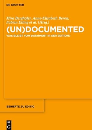 Seller image for (un)documented for sale by BuchWeltWeit Ludwig Meier e.K.