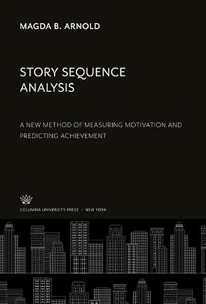 Imagen del vendedor de Story Sequence Analysis a la venta por BuchWeltWeit Ludwig Meier e.K.