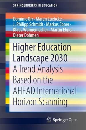 Seller image for Higher Education Landscape 2030 for sale by BuchWeltWeit Ludwig Meier e.K.