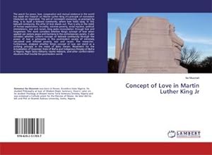 Image du vendeur pour Concept of Love in Martin Luther King Jr mis en vente par BuchWeltWeit Ludwig Meier e.K.