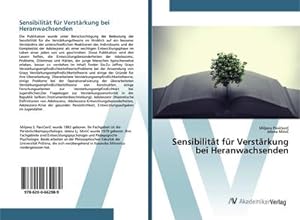 Seller image for Sensibilitt fr Verstrkung bei Heranwachsenden for sale by BuchWeltWeit Ludwig Meier e.K.
