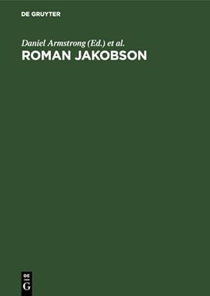 Seller image for Roman Jakobson for sale by BuchWeltWeit Ludwig Meier e.K.