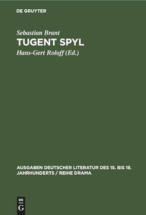 Seller image for Tugent Spyl for sale by BuchWeltWeit Ludwig Meier e.K.