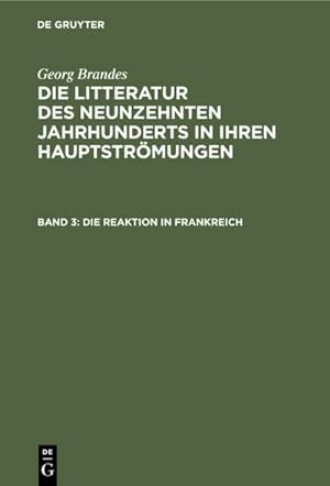 Image du vendeur pour Die Reaktion in Frankreich mis en vente par BuchWeltWeit Ludwig Meier e.K.