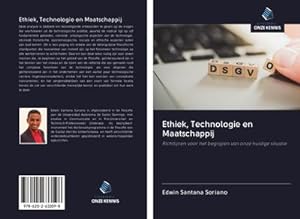 Bild des Verkufers fr Ethiek, Technologie en Maatschappij zum Verkauf von BuchWeltWeit Ludwig Meier e.K.