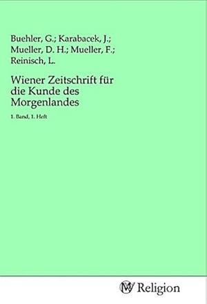 Immagine del venditore per Wiener Zeitschrift fr die Kunde des Morgenlandes venduto da BuchWeltWeit Ludwig Meier e.K.