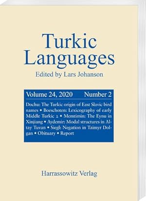 Immagine del venditore per Turkic Languages 24 (2020) 2 venduto da BuchWeltWeit Ludwig Meier e.K.