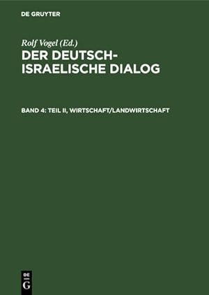 Bild des Verkufers fr Teil II, Wirtschaft/Landwirtschaft zum Verkauf von BuchWeltWeit Ludwig Meier e.K.