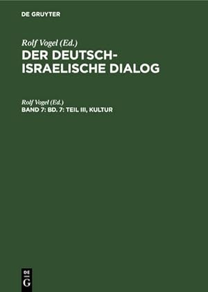Immagine del venditore per Bd. 7: Teil III, Kultur venduto da BuchWeltWeit Ludwig Meier e.K.