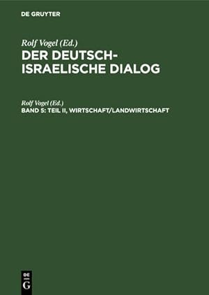 Bild des Verkufers fr Teil II, Wirtschaft/Landwirtschaft zum Verkauf von BuchWeltWeit Ludwig Meier e.K.