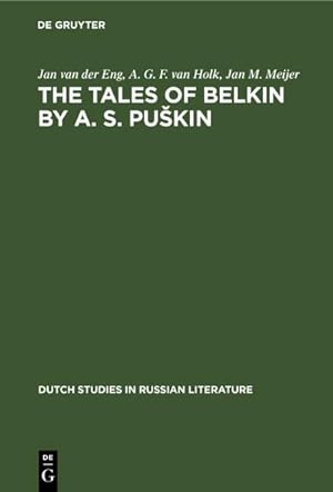 Seller image for The Tales of Belkin by A. S. PuSkin for sale by BuchWeltWeit Ludwig Meier e.K.