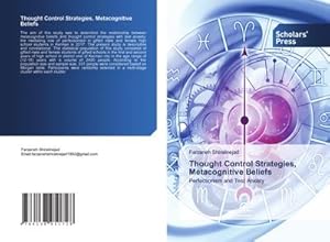 Seller image for Thought Control Strategies, Metacognitive Beliefs for sale by BuchWeltWeit Ludwig Meier e.K.