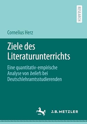 Seller image for Ziele des Literaturunterrichts for sale by BuchWeltWeit Ludwig Meier e.K.