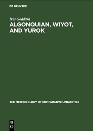 Bild des Verkufers fr Algonquian, Wiyot, and Yurok zum Verkauf von BuchWeltWeit Ludwig Meier e.K.