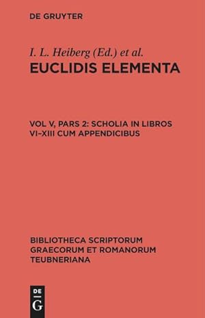 Imagen del vendedor de Scholia in Libros VIXIII cum appendicibus a la venta por BuchWeltWeit Ludwig Meier e.K.