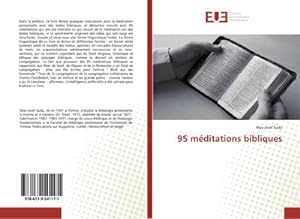 Imagen del vendedor de 95 mditations bibliques a la venta por BuchWeltWeit Ludwig Meier e.K.