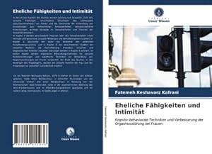 Image du vendeur pour Eheliche Fhigkeiten und Intimitt mis en vente par BuchWeltWeit Ludwig Meier e.K.