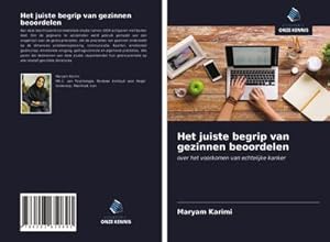 Seller image for Het juiste begrip van gezinnen beoordelen for sale by BuchWeltWeit Ludwig Meier e.K.