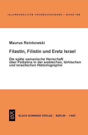 Immagine del venditore per Filastin, Filistin und Eretz Israel venduto da BuchWeltWeit Ludwig Meier e.K.