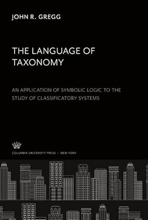 Seller image for The Language of Taxonomy for sale by BuchWeltWeit Ludwig Meier e.K.