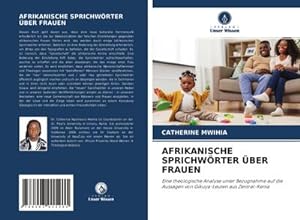 Imagen del vendedor de AFRIKANISCHE SPRICHWRTER BER FRAUEN a la venta por BuchWeltWeit Ludwig Meier e.K.