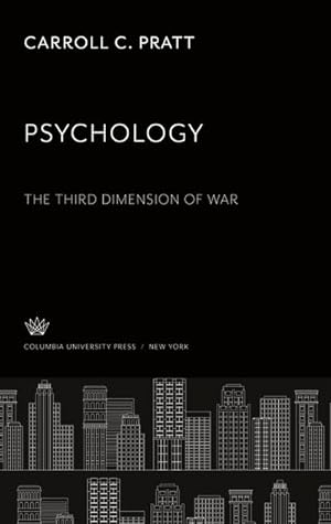 Seller image for Psychology. the Third Dimension of War for sale by BuchWeltWeit Ludwig Meier e.K.
