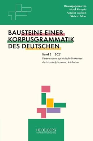 Immagine del venditore per Determination, syntaktische Funktionen der Nominalphrase und Attribution venduto da BuchWeltWeit Ludwig Meier e.K.