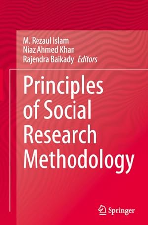 Seller image for Principles of Social Research Methodology for sale by BuchWeltWeit Ludwig Meier e.K.