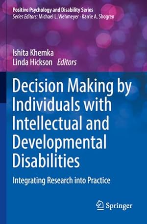 Seller image for Decision Making by Individuals with Intellectual and Developmental Disabilities for sale by BuchWeltWeit Ludwig Meier e.K.