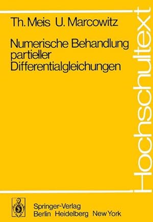 Immagine del venditore per Numerische Behandlung partieller Differentialgleichungen venduto da BuchWeltWeit Ludwig Meier e.K.