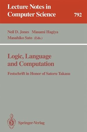 Seller image for Logic, Language and Computation for sale by BuchWeltWeit Ludwig Meier e.K.