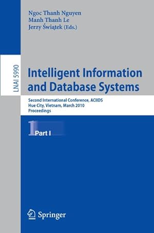 Bild des Verkufers fr Intelligent Information and Database Systems zum Verkauf von BuchWeltWeit Ludwig Meier e.K.
