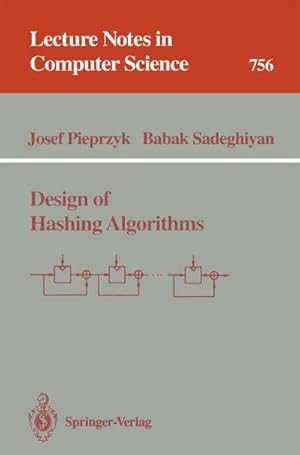 Seller image for Design of Hashing Algorithms for sale by BuchWeltWeit Ludwig Meier e.K.