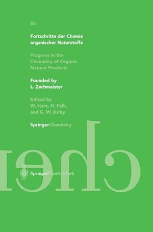 Imagen del vendedor de Fortschritte der Chemie organischer Naturstoffe / Progress in the Chemistry of Organic Natural Products 85 a la venta por BuchWeltWeit Ludwig Meier e.K.