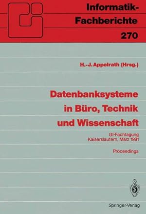 Immagine del venditore per Datenbanksysteme in Bro, Technik und Wissenschaft venduto da BuchWeltWeit Ludwig Meier e.K.