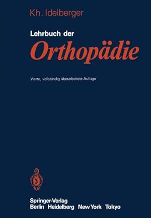 Imagen del vendedor de Lehrbuch der Orthopdie a la venta por BuchWeltWeit Ludwig Meier e.K.