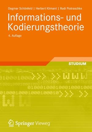 Bild des Verkufers fr Informations- und Kodierungstheorie zum Verkauf von BuchWeltWeit Ludwig Meier e.K.