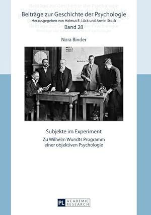 Immagine del venditore per Binder, N: Subjekte im Experiment venduto da BuchWeltWeit Ludwig Meier e.K.