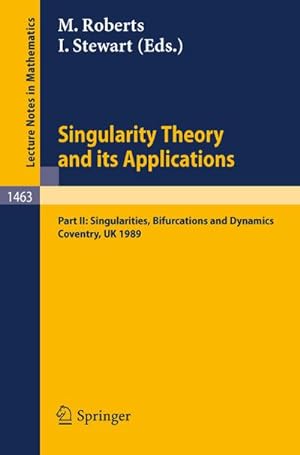 Seller image for Singularity Theory and its Applications for sale by BuchWeltWeit Ludwig Meier e.K.