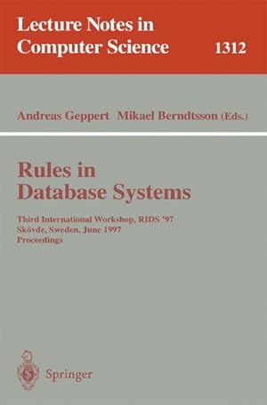 Seller image for Rules in Database Systems for sale by BuchWeltWeit Ludwig Meier e.K.