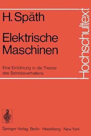 Seller image for Elektrische Maschinen for sale by BuchWeltWeit Ludwig Meier e.K.