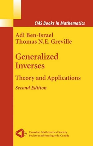 Seller image for Generalized Inverses for sale by BuchWeltWeit Ludwig Meier e.K.