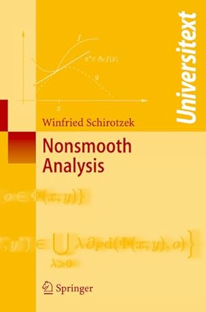 Bild des Verkufers fr Nonsmooth Analysis zum Verkauf von BuchWeltWeit Ludwig Meier e.K.