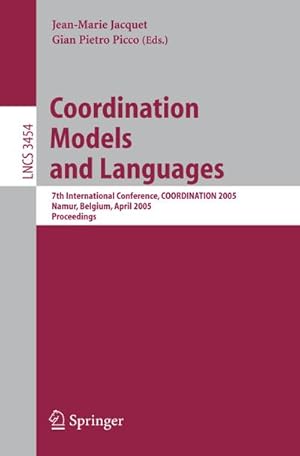 Bild des Verkufers fr Coordination Models and Languages zum Verkauf von BuchWeltWeit Ludwig Meier e.K.