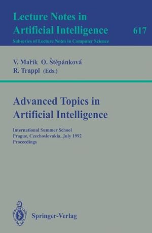 Image du vendeur pour Advanced Topics in Artificial Intelligence mis en vente par BuchWeltWeit Ludwig Meier e.K.
