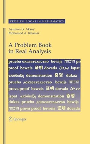 Seller image for A Problem Book in Real Analysis for sale by BuchWeltWeit Ludwig Meier e.K.