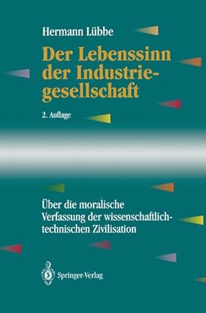 Imagen del vendedor de Der Lebenssinn der Industriegesellschaft a la venta por BuchWeltWeit Ludwig Meier e.K.