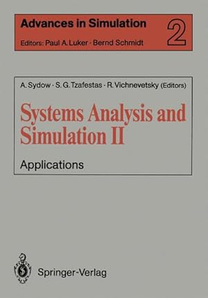 Seller image for Systems Analysis and Simulation II for sale by BuchWeltWeit Ludwig Meier e.K.